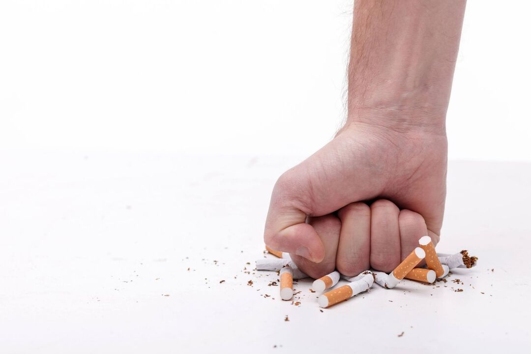 Odmietnutie cigariet pomocou spray Nicode